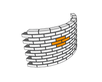 Block Rounded Depth Soldier Course Bricks | Nationwide Delivery Available